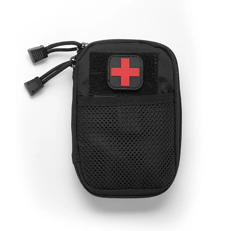 Emergency First Aid Kit Medical Bag for Camping Safari Outdoor EDC Pocket Wallet Molle Sports Bag Bug out Bag