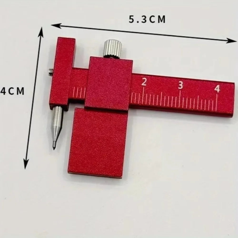 Precision Practical Model Marking Ruler Equidistant Positioning Equidistant Scribing Tool Parallel Auxiliary Parallel LineMarker
