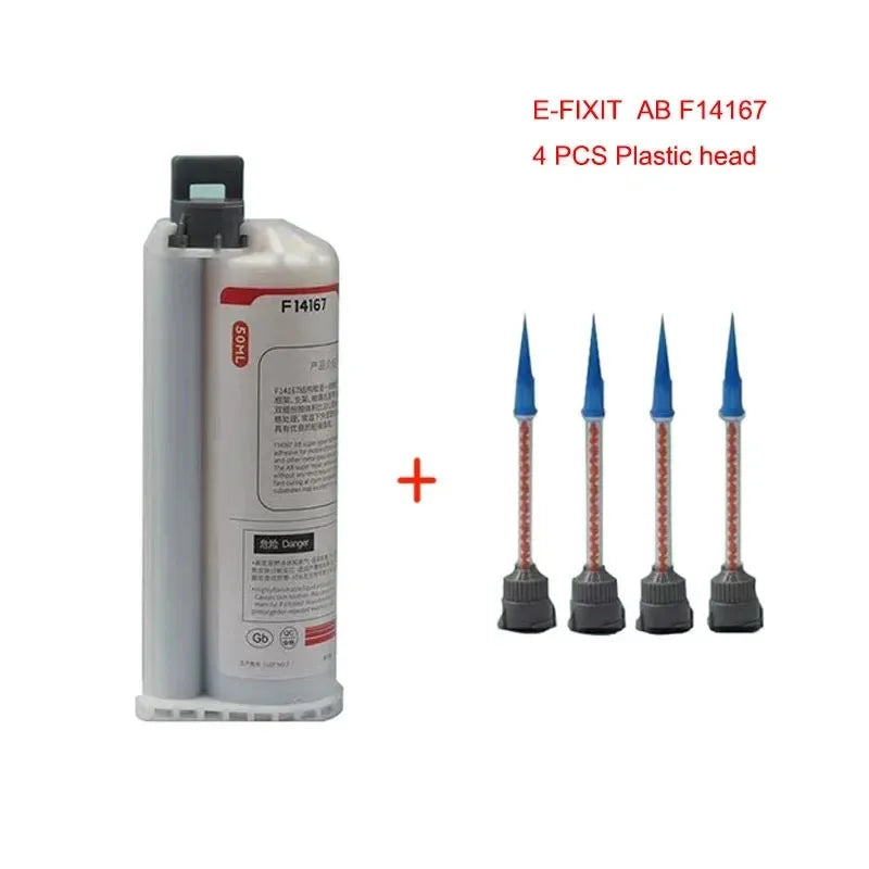 E-FIXIT AB Mixing Structural Adhesive Dedicated Back Cover Glass Lens LCD Frame Bezel Bond Glue iPhone Universal AB Repair Glue