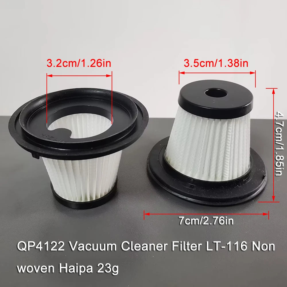 For LT-124-127 Vacuum Cleaner Vacuum Cleaner 2PC Stainless Steel Filter  Filter Element Filter Vacuum Cleaner Filter element