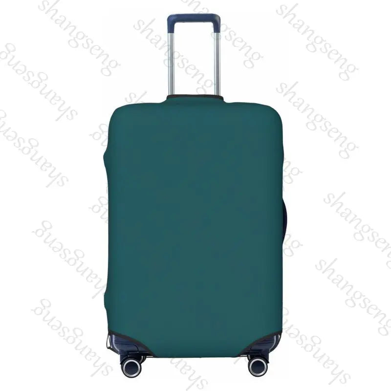 Solid color printing DIY Travel Luggage Cover Elastic Suitcase Trolley Protector dust cover Suitcase Case For 18-32" Luggage