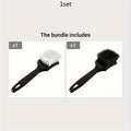 Car Tire Rim Brush Wheel Hub Cleaning Brushes Car Wheels Detailing Cleaning Accessories Black White Tire Car Washing Tool