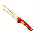 1pc Stainless Steel Kitchen Tongs, Serving Tongs for Cooking, Metal Food Tongs with Non-Slip Comfort Grip, Non-Stick Cooking Ton