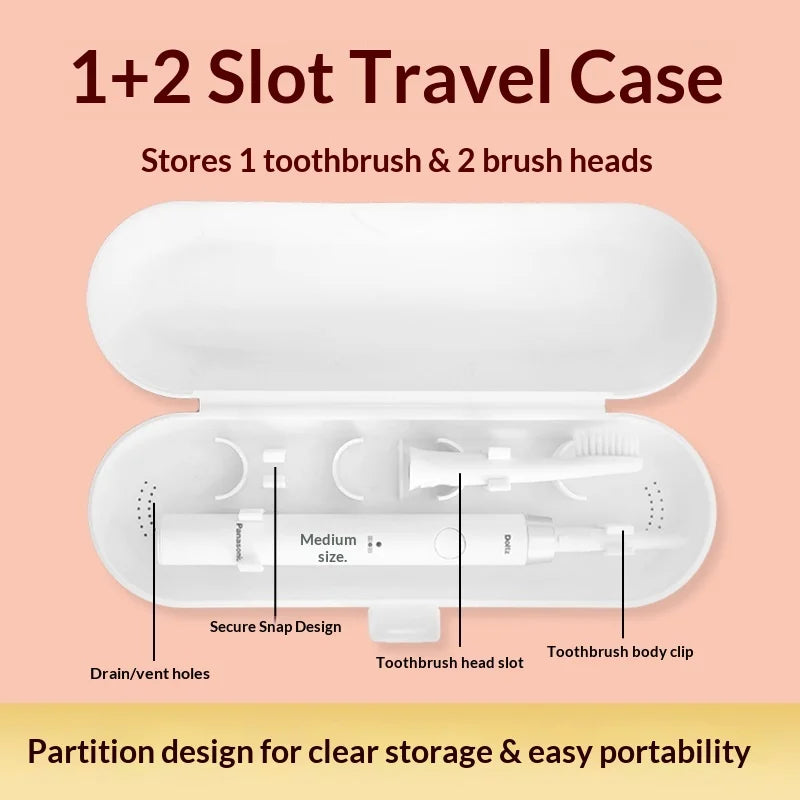 1 Electric Toothbrush Portable Travel Box Universal Ole B  Dustproof Toothbrush Storage Box