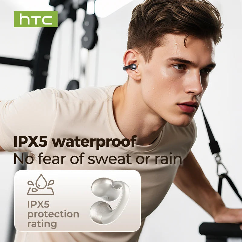Auriculares Traductor DeIdioma 2026 AI Real-Time Translator Comfortable Sport Earbuds HTC NE56 Surround Sound for Work Travel