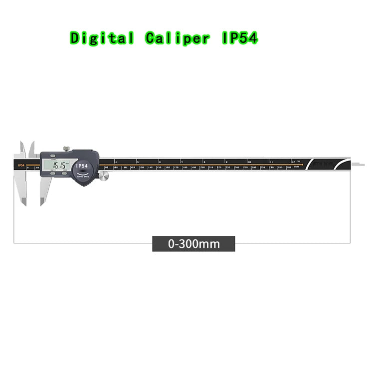 0-150 mm IP67 Waterproof Digital Vernier Caliper Ruler Vernier Caliper Micrometer Digital Calipers 0.01mm Waterproof and anti co