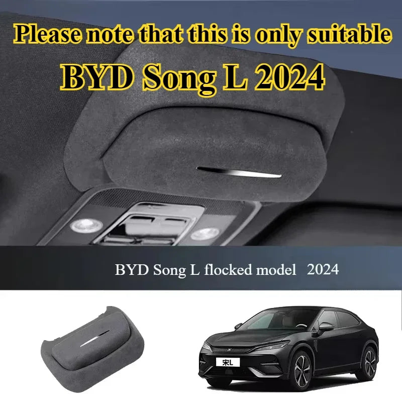 Easily Installable Car Glasses Holder for BYD Seal atto 3 Yuan PLUS Song L  2024 -high volume Sunglasses Case Car Glasses Holder