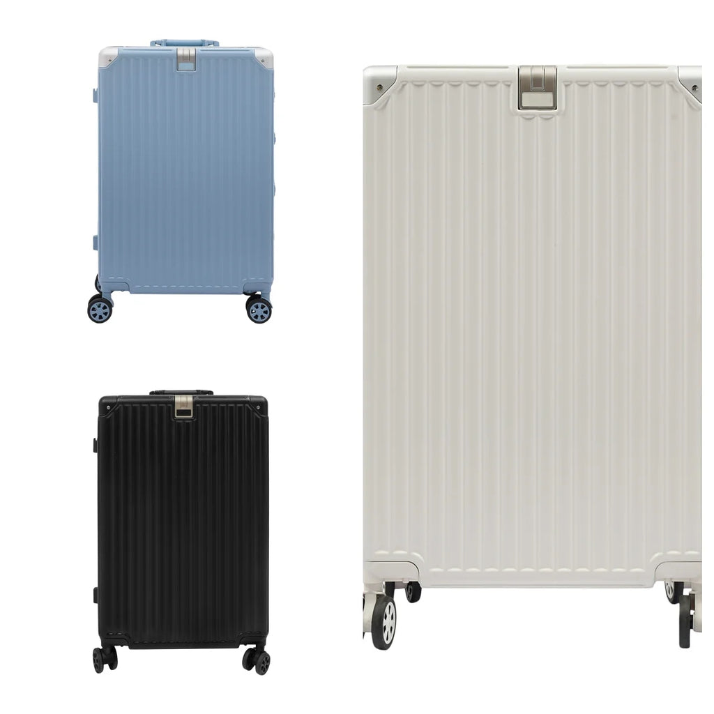 24-Inch Carry On Luggage Suitcases, Small Carry On Suitcase,Reinforced Small Carry-On Suitcase With Combination Lock