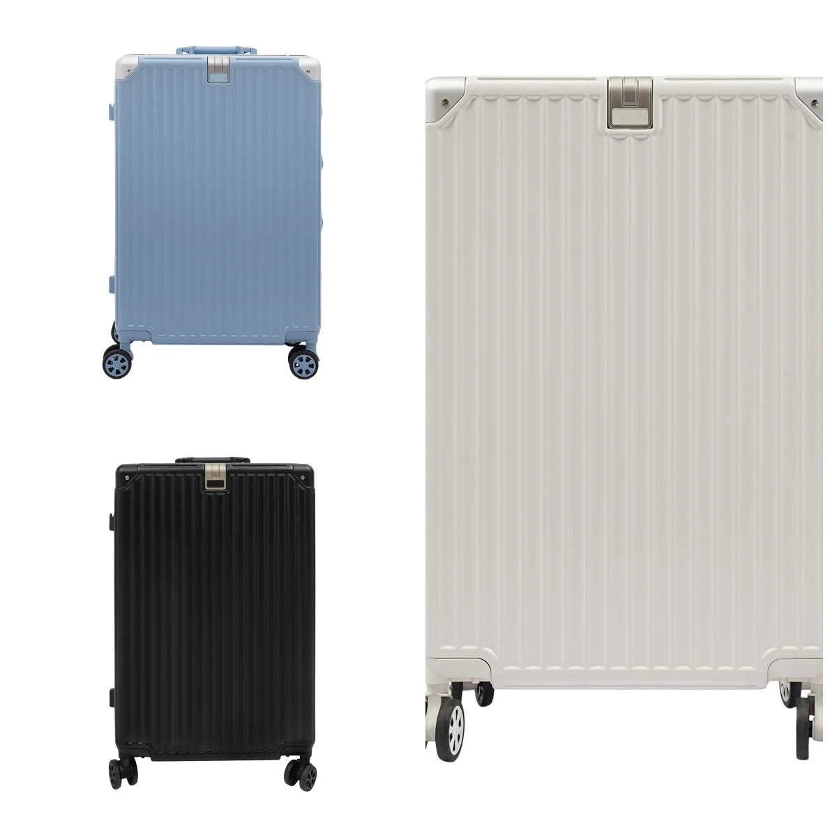 24-Inch Carry On Luggage Suitcases, Small Carry On Suitcase,Reinforced Small Carry-On Suitcase With Combination Lock