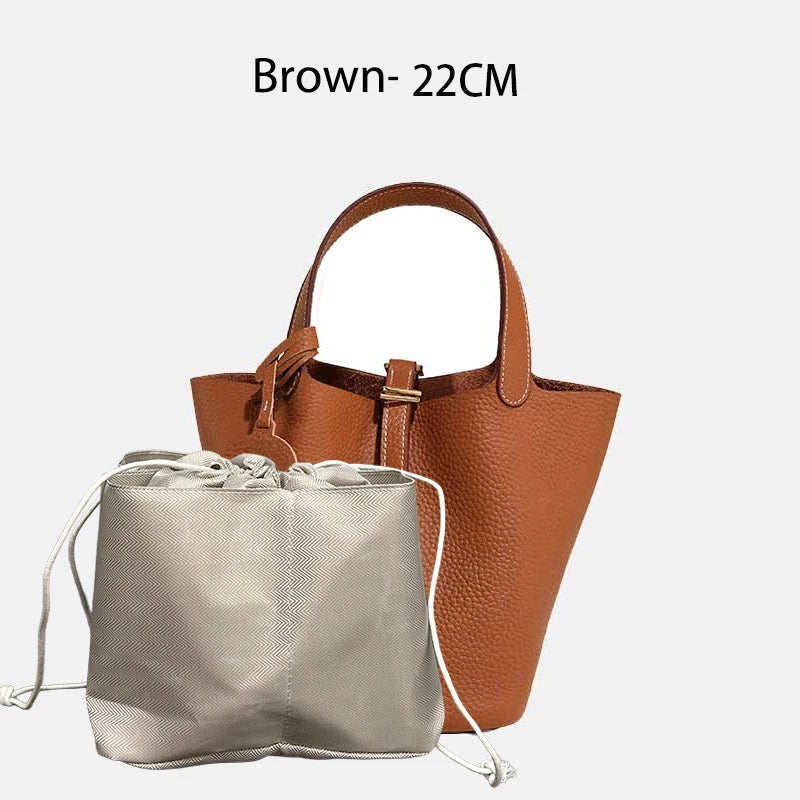 MENDY Women Bags Handbags Bucket Bag 18/22 Big Small Fashion Tote Bag Genuine Leather Luxury Quality Designers Lady Hand Bags