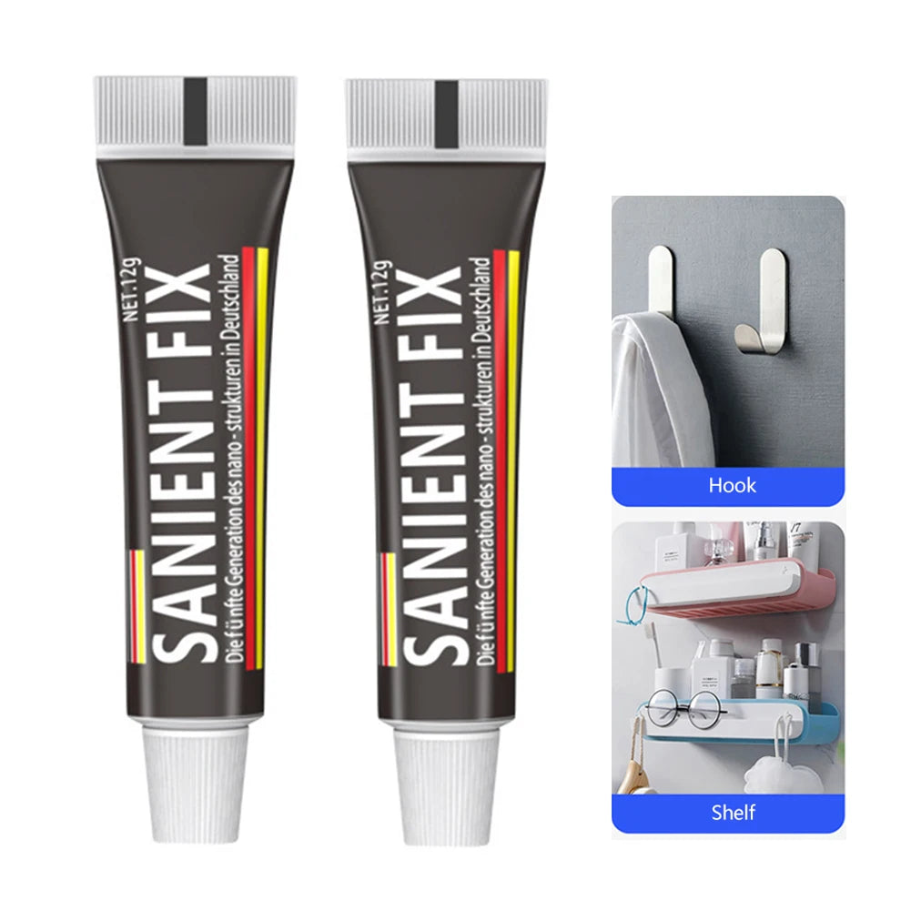 1PC Super Glue Instant Strong Bond Marble Metal Glass Moistureproof Adhesive Tiles Fix Sealant Quick-drying Home Sealer 6g/12g