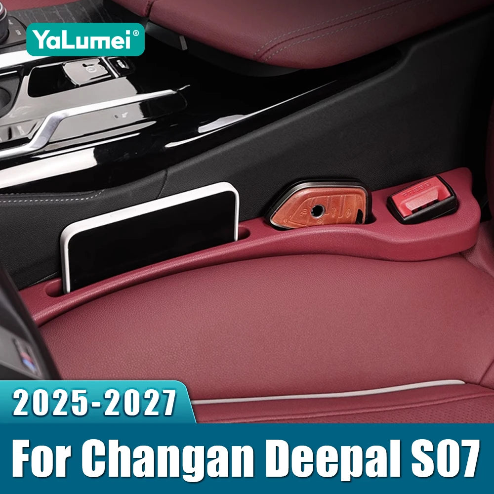 For Changan Deepal S07 2025 2026 2027 2PCS Universal Car Seat Leak Proof Strips Gap Side Seam Storage Accessories