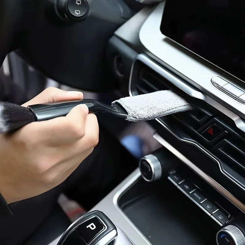 Air Conditioning Vent Cleaning Brush, Detail Brush, Vent Cleaning, Dust Removal Brush, Car Interior Cleaning Tool