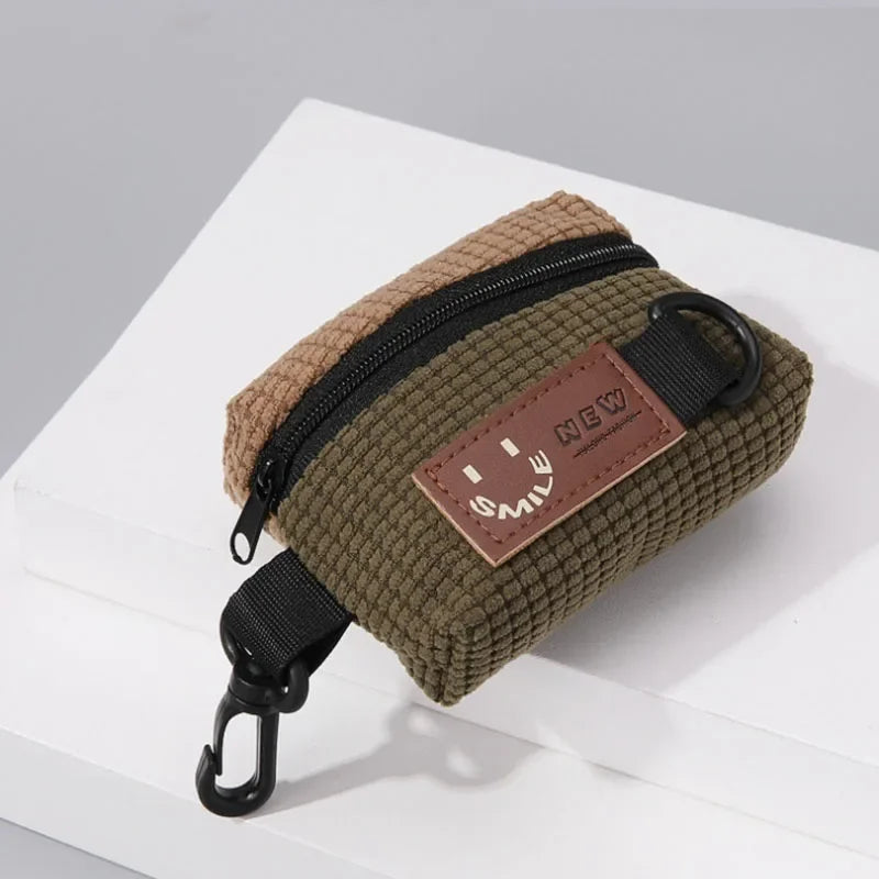 1pc Cycling Backpack, Headphone Bag, Portable Storage, Sports Bag, Universal Bag, Pendant, Trendy Tag, Neck Hanging Bag