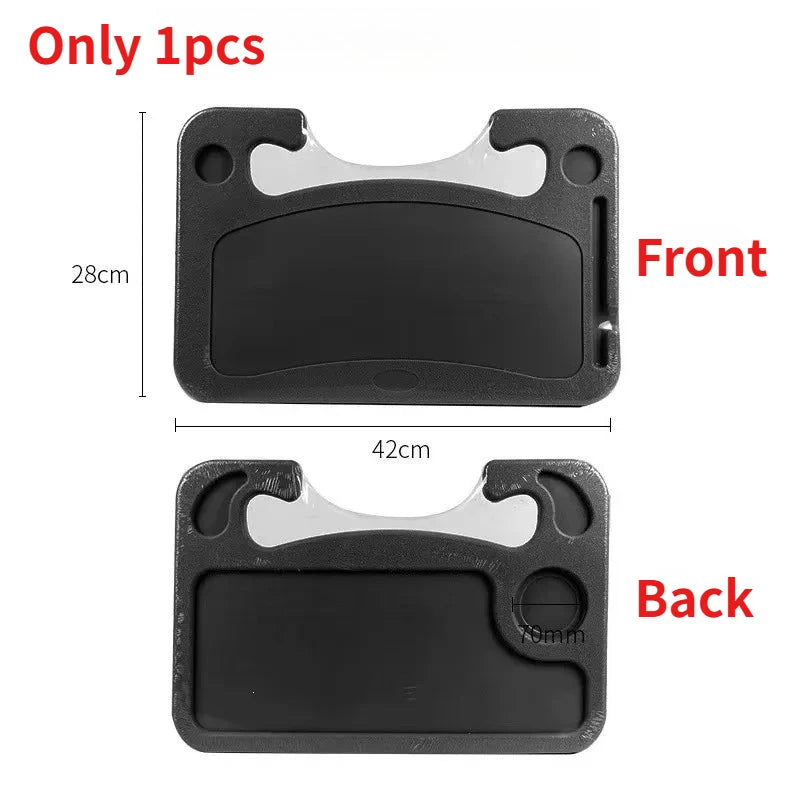 Car Tray Table  Computer Desk Mount Stand Eat Work Car Steering Wheel Dining Table Bracket Drink Food Coffee Tray Board