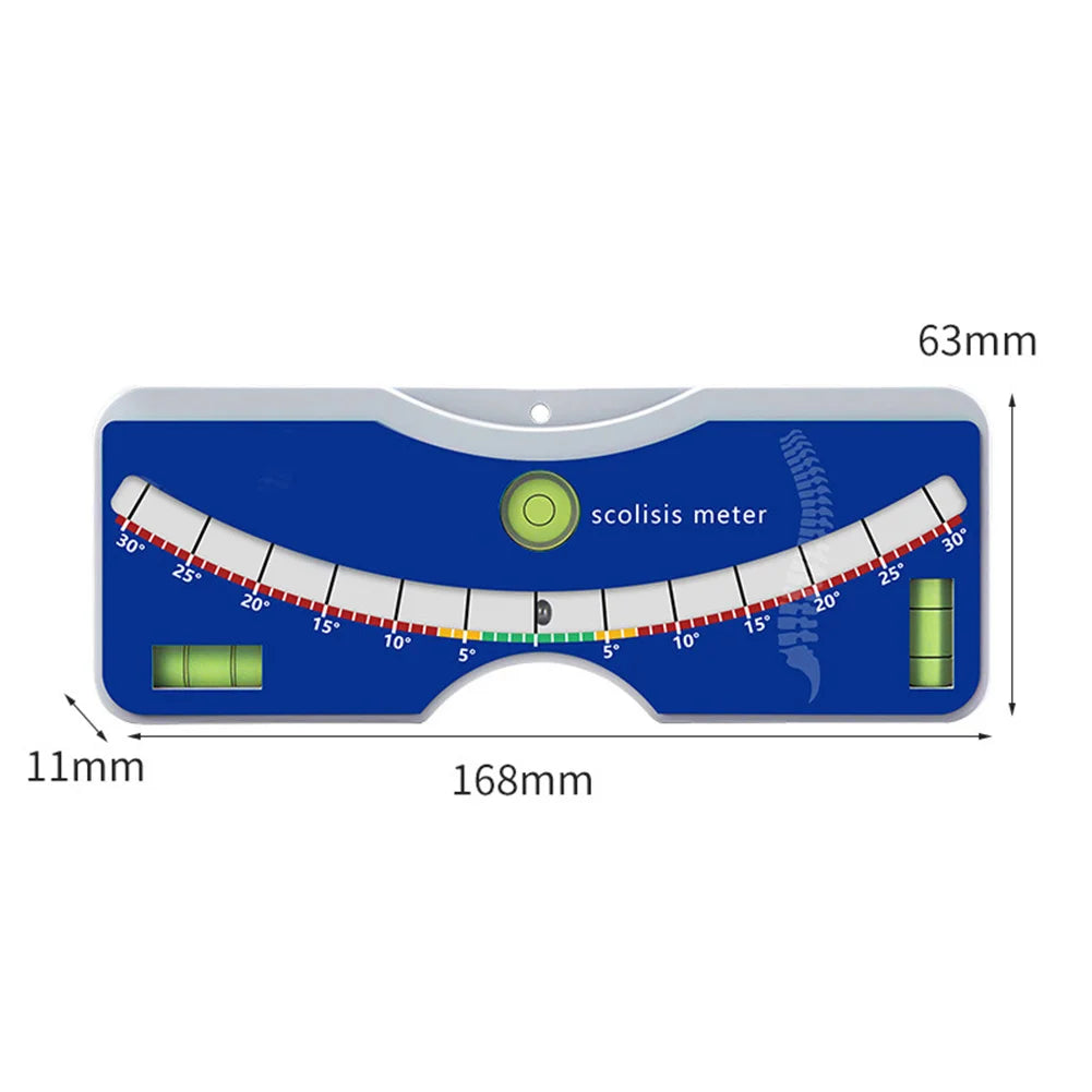 Posture Screening Scoliosis Meter Easy To Use Curvature Gauge Spinal Curvature Posture Assessor Measures Up To 30 Degrees