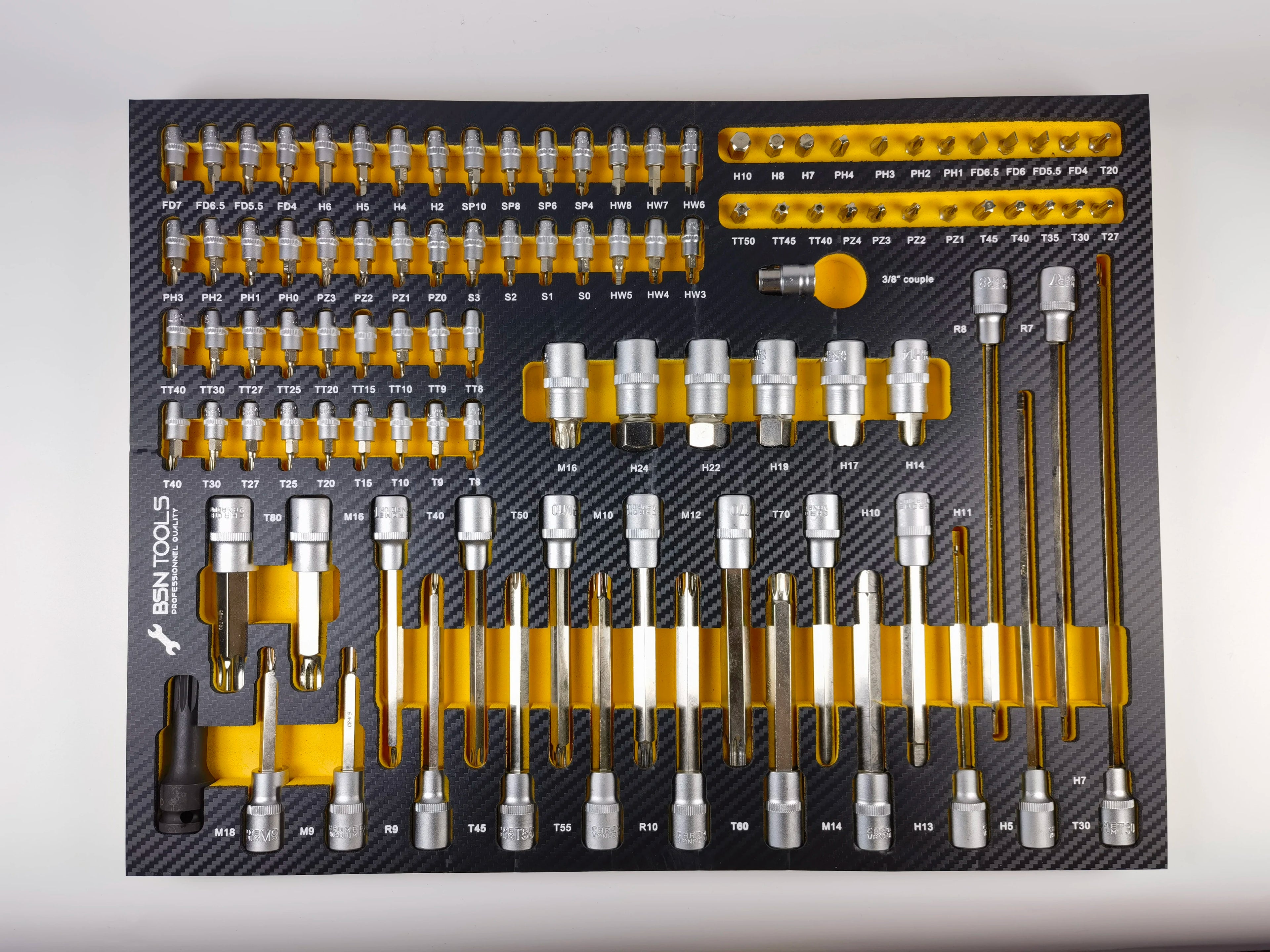 Professional Hand-Powered OEM 7-Drawer Movable Tool Trolley Chest Automotive Repair Workshop Garage Storage Combination Drills