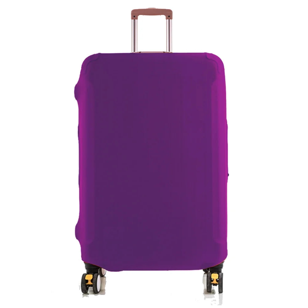 For 18-32 Inch Luggage Cover Suitcase Protector Travel Accessories Unlimited Rose Gold Stretch Fabric Dust Cover Trolley Case