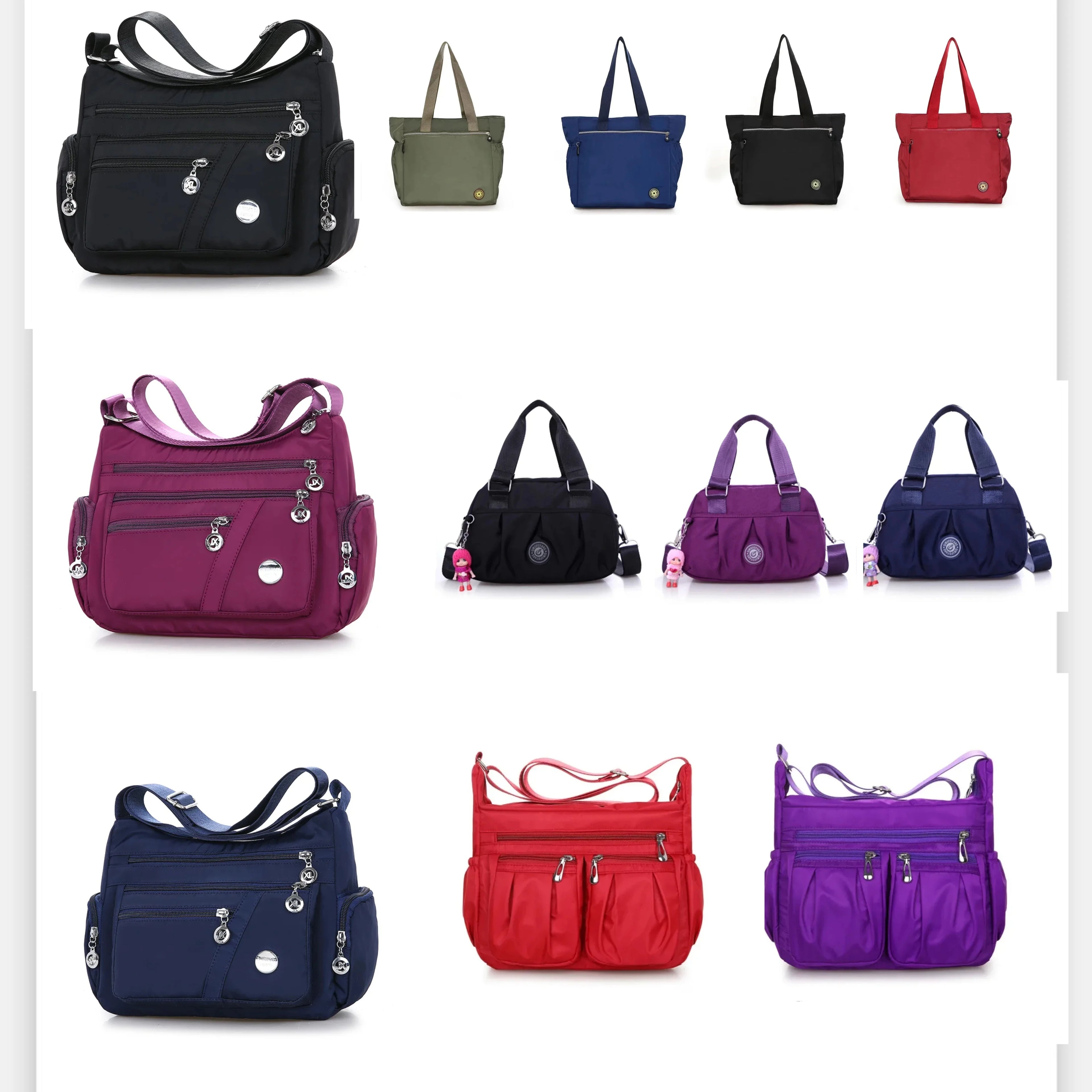 Waterproof Oxford Duffle Bag Large Capacity Women Travel Bags Shoulder Bag Valise Bolsa De Viagem Women's Handbags Shopping Bags