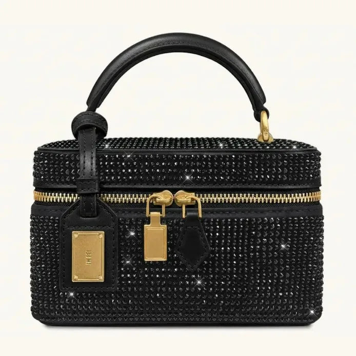 Luxury Designer Women's Crossbody Bag With Textured Leather And Letter Logo Also A Stylish Diaper Bag For Commuter