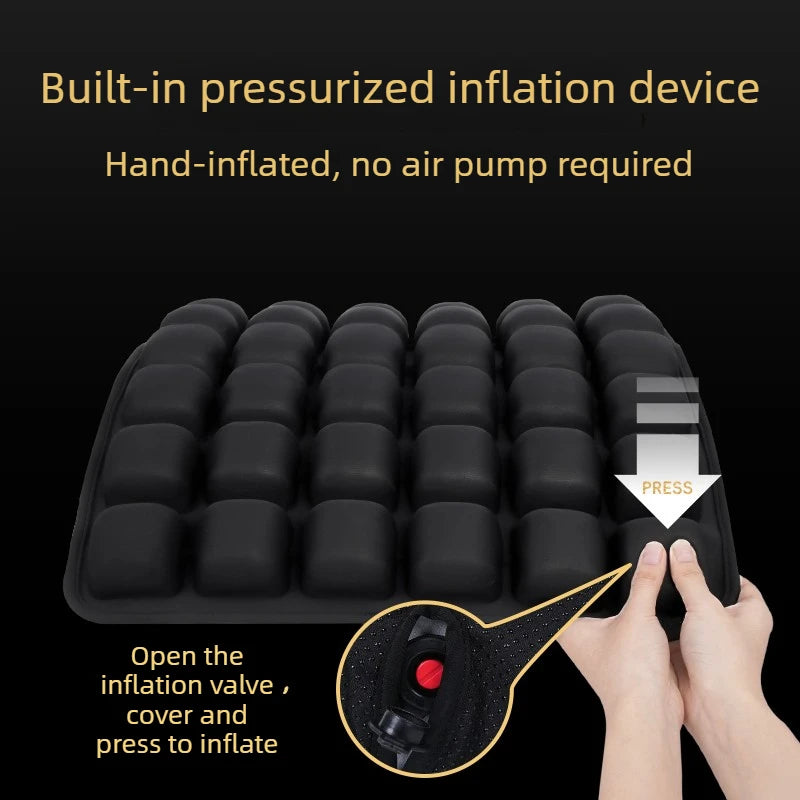 Inflatable Seat Cushion  3D Air Seat Cushion Inflatable Chair Pad for Office Chair Wheelchair