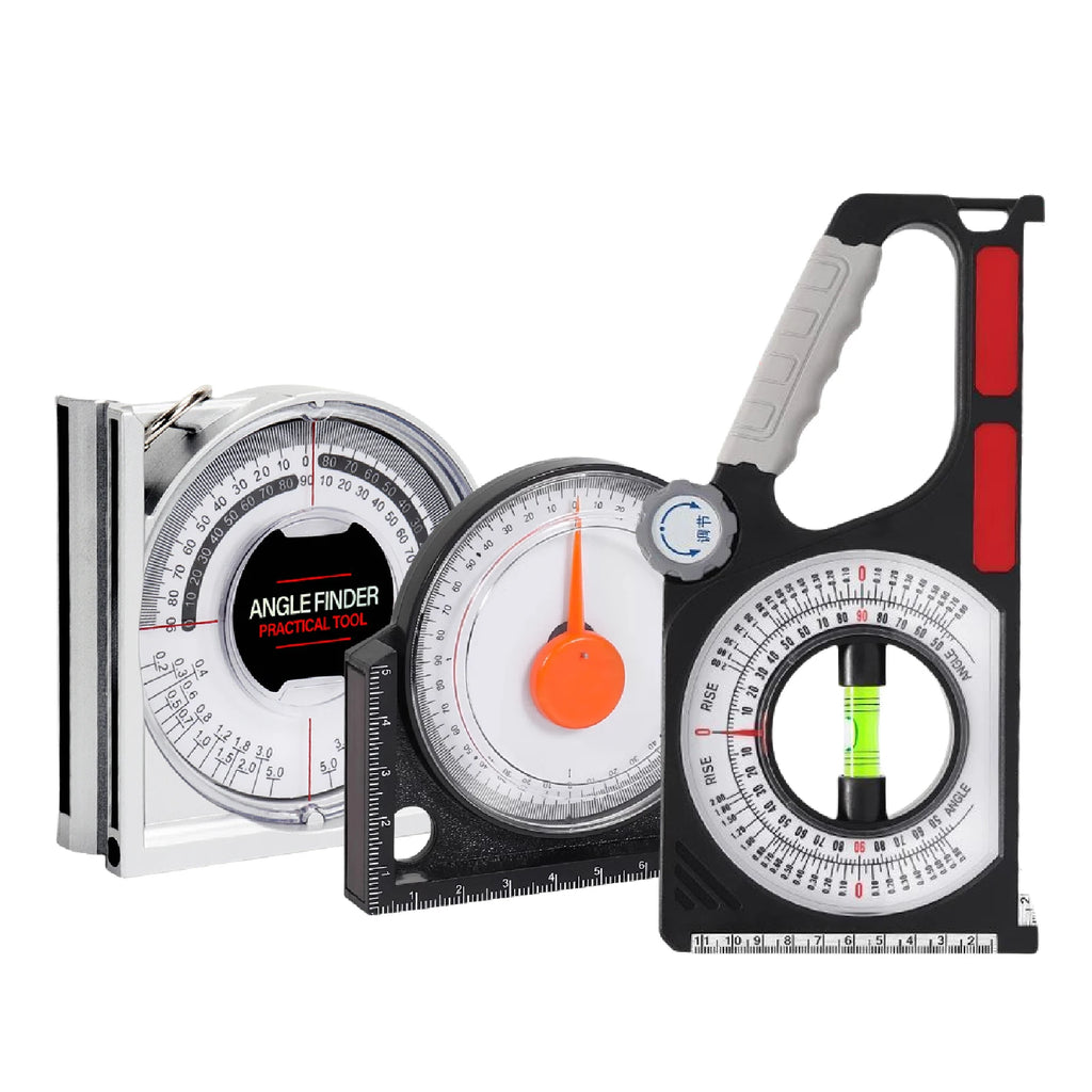 MS130 Angle & Slope Measuring Instrument Digital Angle Finder Magnetic Protractor for Industrial Pipe Alignment