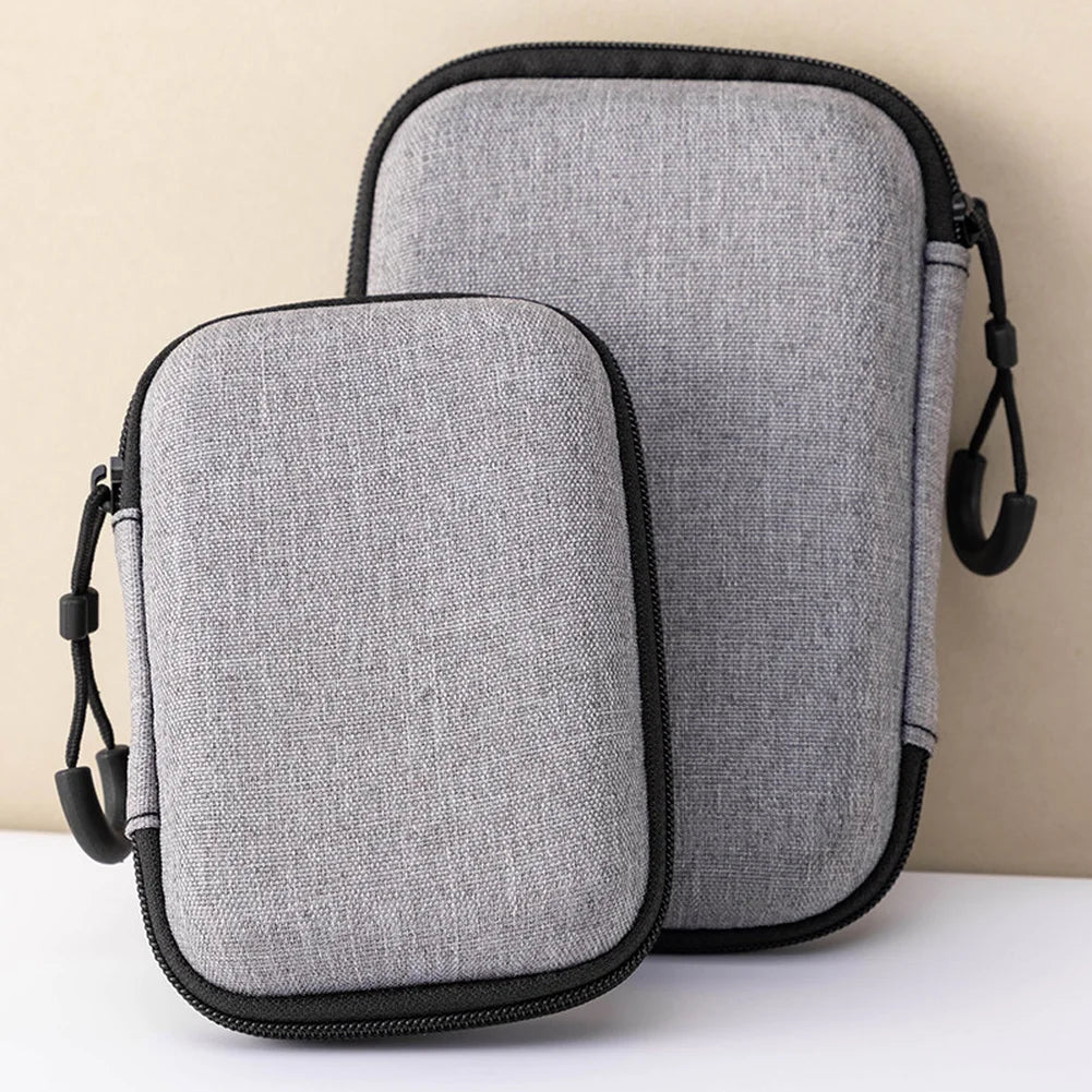 1 Pcs Storage Bag For Game Console Storage Gray Waterproof Carrying Gray Case  EVA Shell Protection Cover For-Gaming Parts