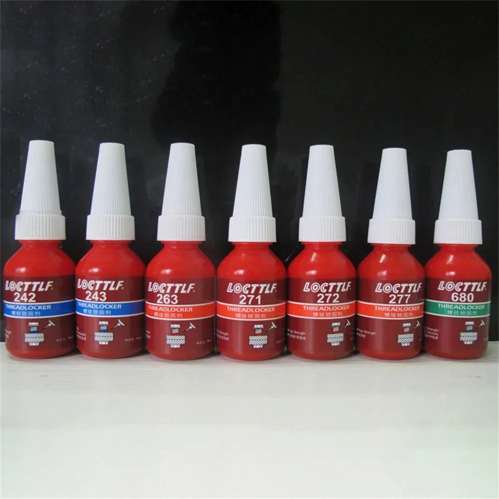 10ml Threadlocker Glue Screw Glue Thread Locking Agent Anaerobic Glue Screw Anti-loose Seal Adhesive 222 242 243 263 271 277 290