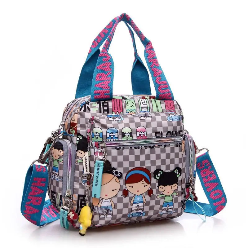 New Harajuku Doll Casual Women's Bag Cute Fashion Girls Crossbody Bag Handbag Shoulder Bag good-looking Mummy Handbags