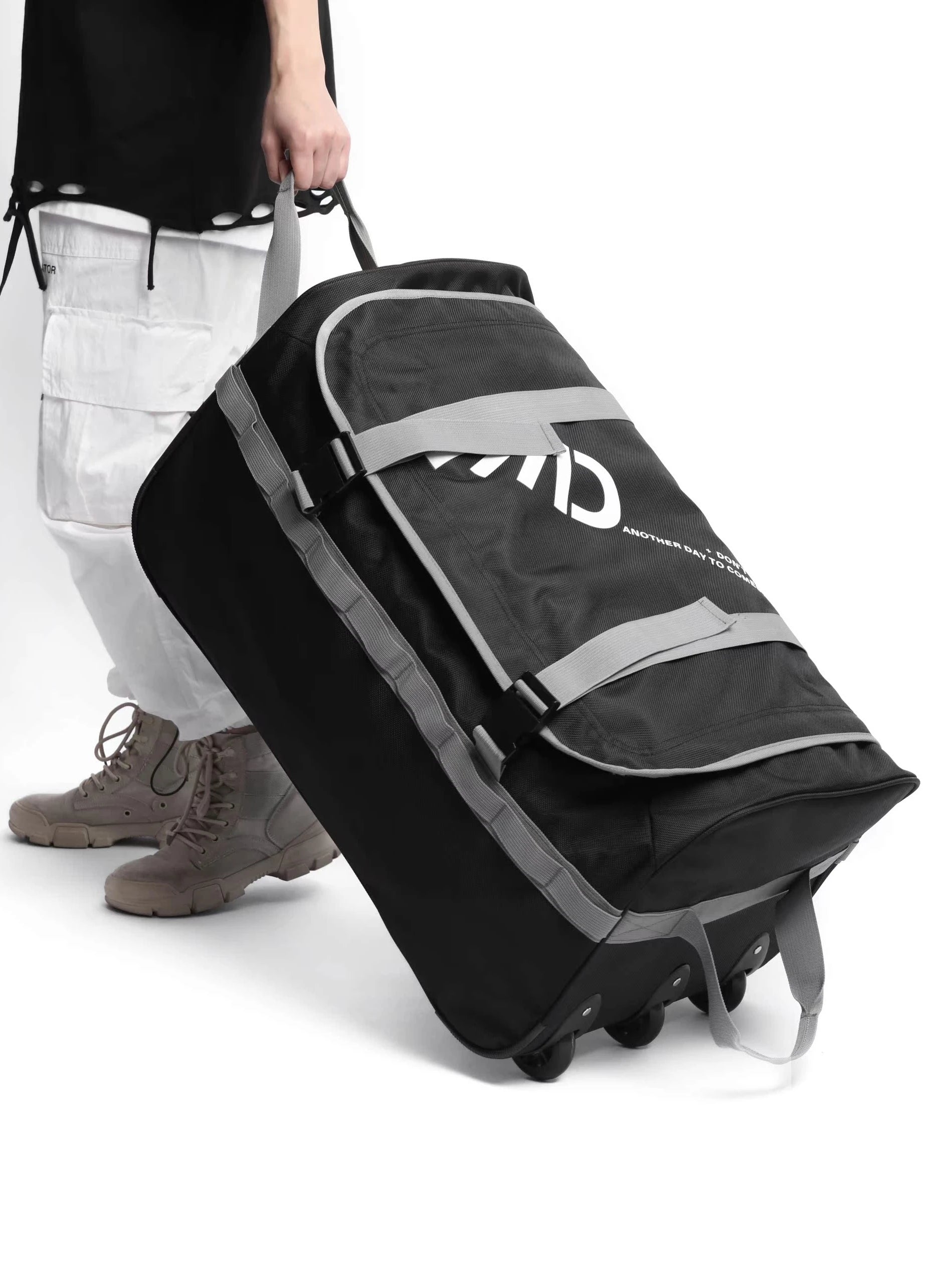 Outdoor Foldable Camping Travel Bag Moving Storage Bag Large Space Tugboat Bag Convenient for Self-Driving Tour And Relocation