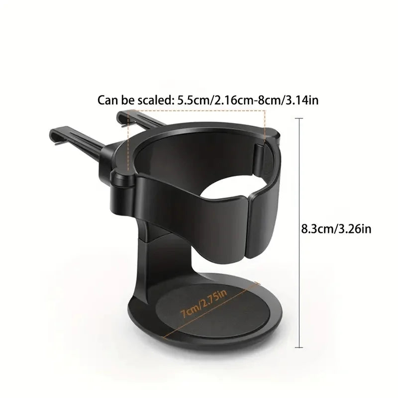 Car Air Vent Drink Cup Bottle Holder Auto Drink Rack Stand for Water Bottles & Ashtray Multifunctional Car Coffee Cup Holder