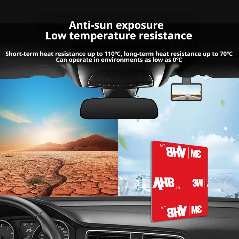 3M GPL110 Foam Double-Sided Tape DDPAI Dash Cam Special Adhesive High Temp Resistant Strong Residue-Free Tape