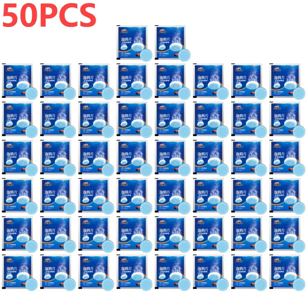 200-10PCs Solid Car Windshield Cleaners Effervescent Tablets Windscreen Window Glass Dust Wiper Car Wash Tool Car Accessories