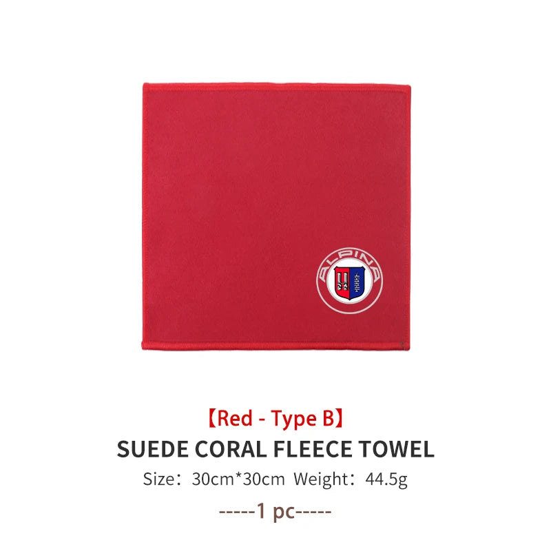 Car Wash Towel Microfiber Cleaning Absorbent Drying Cloth For Alpina D3 D4 D5 B7 B8 B3 B4 B5 XD3 XD4 XB7 B12 BMW F16 E30 E34 E36