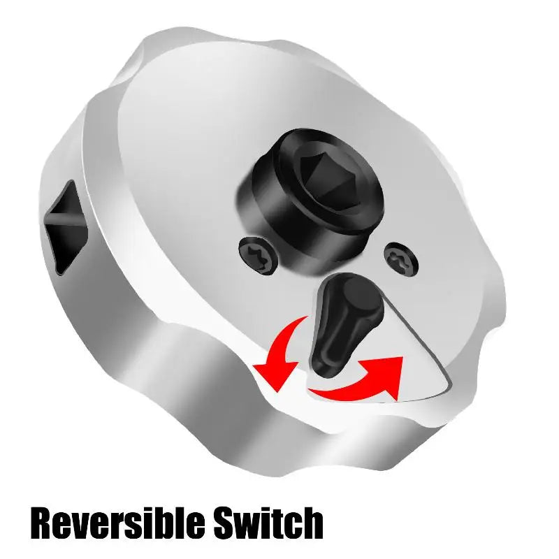 **1PC Steel Portable Palm Mini Ratchet 3-in-1 Socket Screwdriver Hand Tool Ratchet Screw 1/4 Inch All-in-one Ratchet Wrench