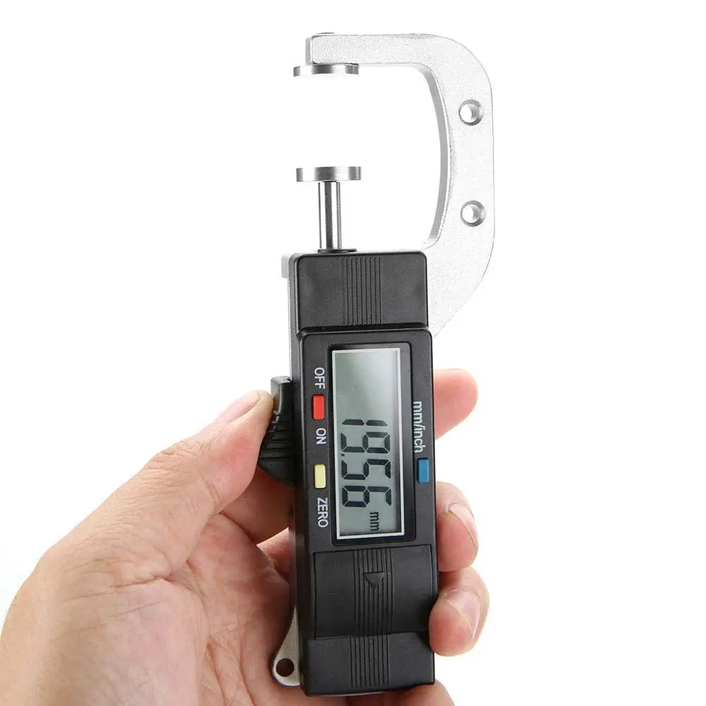 0-25mm Digital Horizontal Thickness Gauge 0.01mm Jewelry Pearl Ruler Round Diameter Metal Measuring Thickness Meter Micrometer