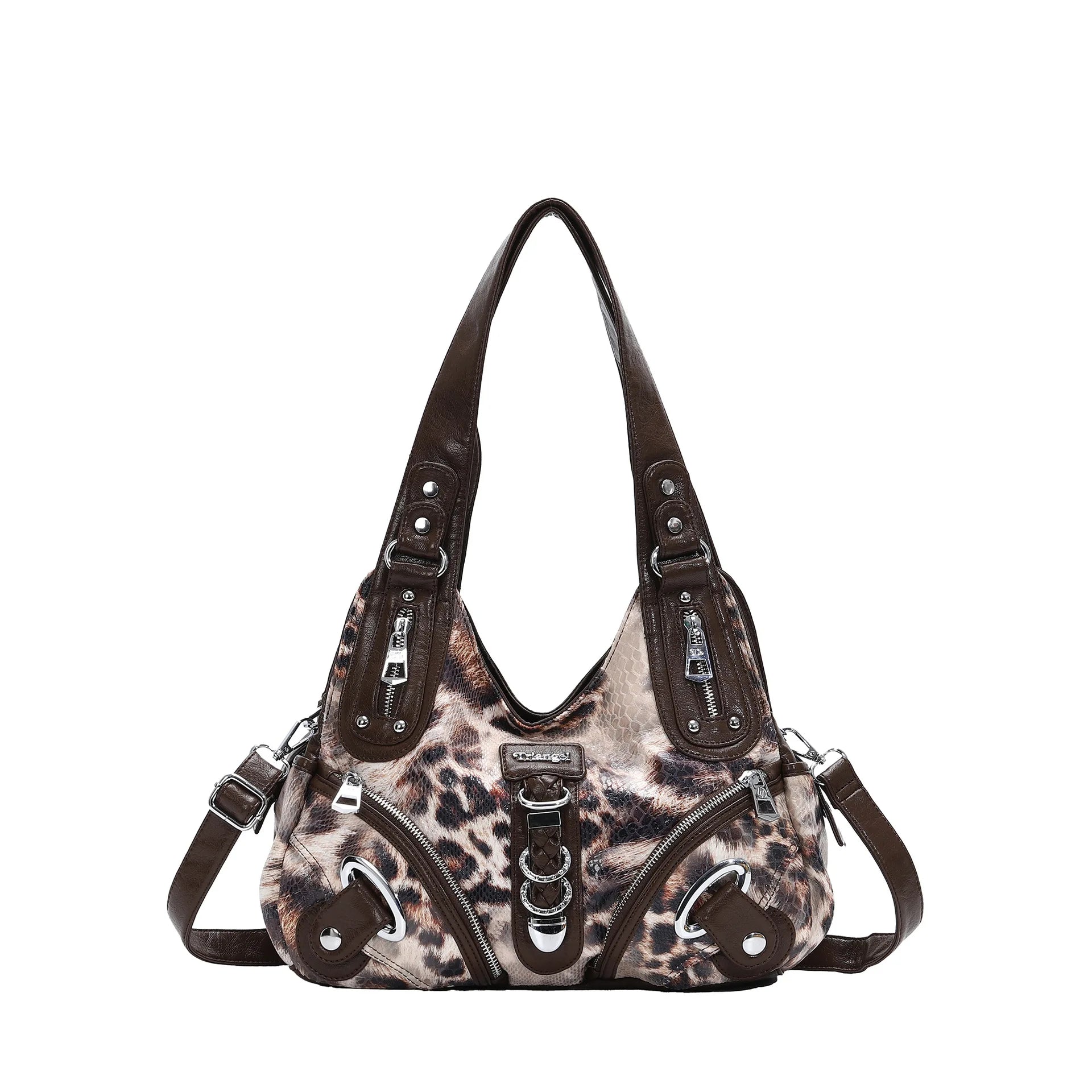 Women Handbags Fashion Leopard Shoulder Bag Large Tote Top-handle Shopping Pack Multifunctional Satchel Lady Hobos Big Purse