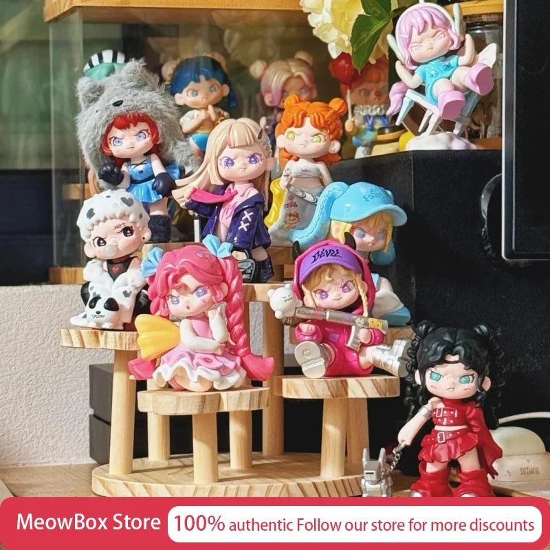 Genuine Tnt Dora Just Be Yourself Series Blind Box Ornament Gift Collectible Toys Statues Busts Bobbleheads Mystery Boxes Doll