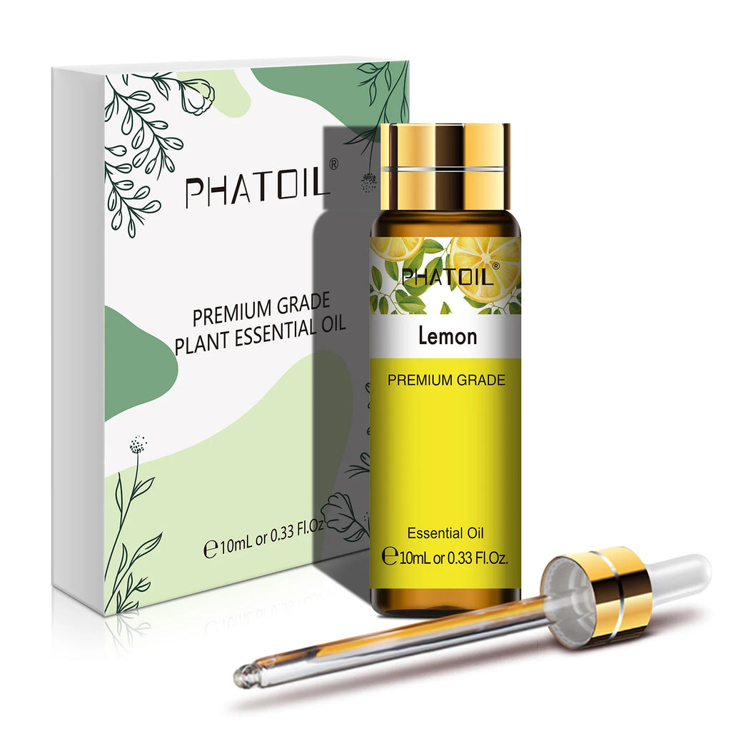 PHATOIL 1/9PCS Essential Oils Gift Set-10ml Pure Essential Oil For Diffuser Aromatherapy Candle Making Lavender Vanilla Oils