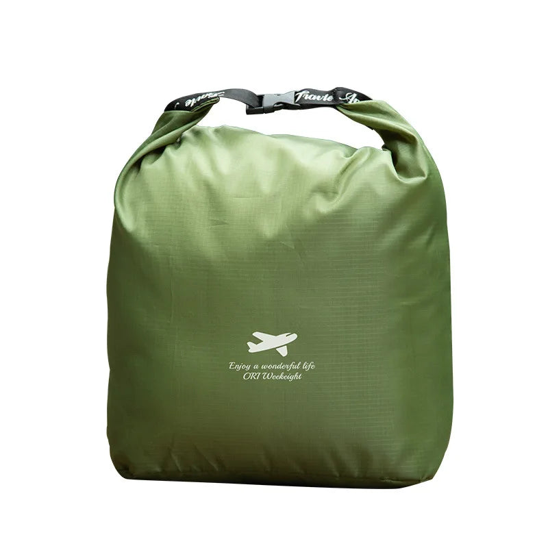 Waterproof Rolled Storage Bag Oxford Cloth 420d Dry Bag Outdoor Travel Hiking Beach Foldable Dispenser Portable Organizer Pack