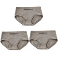 3pcs Women's Seamless Pure Cotton Panties Fashionable Breathable Underwear Female Large Size Sexy Soft Daily Breifs