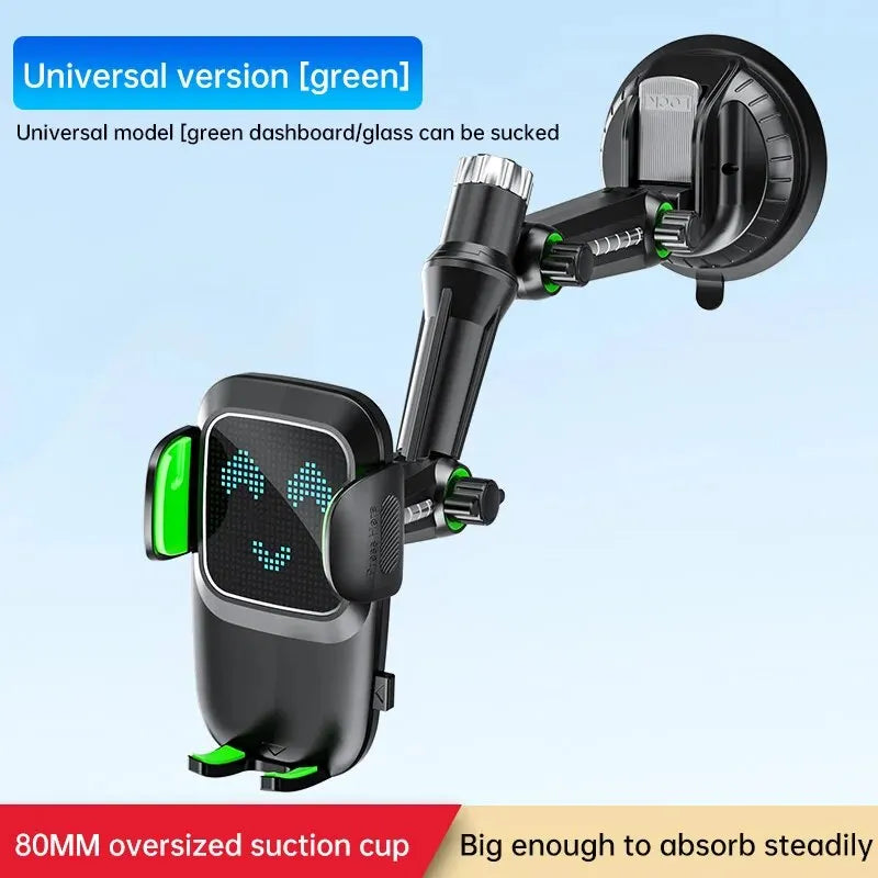 Suction Cup Phone Holder Windshield/Dashboard/Window, Universal Suction Cup Car Phone Holder Mount with Sticky Gel Pad, Compatib