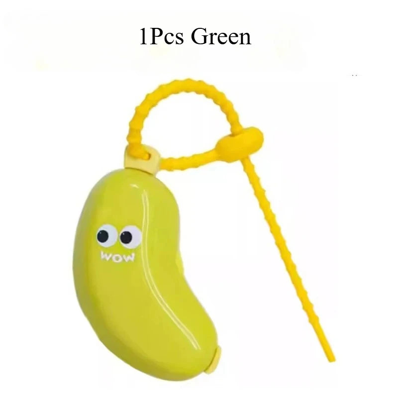 2in1 Banana Toothbrush Holder With Toothpaste Box Cute MIni Toothbrush Protective Cap Portable Brush Cap Case Travel Household