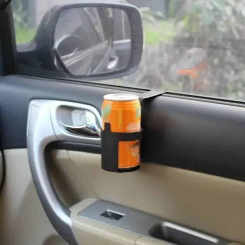NEW Universal 2PCS Car Truck Door Cup Holder Window Hook Mount Water Bottle Cup Stand Auto Interior Supplies Accessories