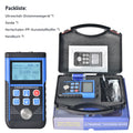 Digital Ultrasonic Thickness Gauge Meters Thickness Meter,1.0-350mm Paint Thickness Tester for Metal Glass PVC Acrylic,130S
