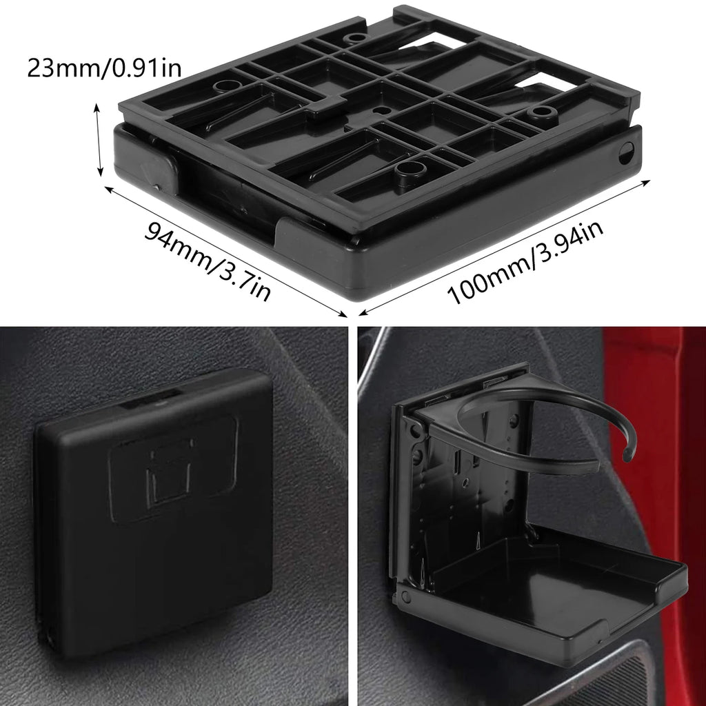 3Pcs Car Drink Cup Bottle Holder Auto Drink Rack Stand for Water Bottles Ashtray Adjustable Folding Car Coffee Cup Holder
