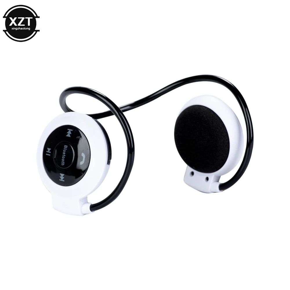 New Sport Wireless Bluetooth Headphones Stereo Earphones Mp3 Music Player Headset Earpiece Micro SD Card Slot Handsfree Mic