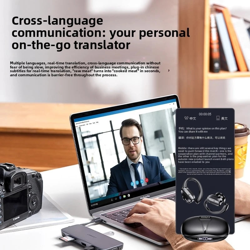 Lenovo XT80 Sports Wireless Earphones with Mics,Button Control, LED Power Display,Hifi Stereo Sound APP AI Translator Headset