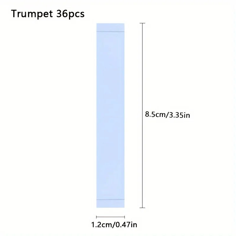 36PCS Invisible Double Sided Fashion Tape for Clothing Dress Bra Strap Anti-Slip Skin Safe Secret Adhesive Strip 1.2/1.8cmx8.5cm