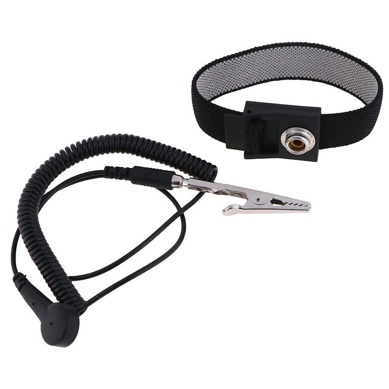 1PCS Adjustable anti-static esd strap antistatic grounding bracelet wrist band tool
